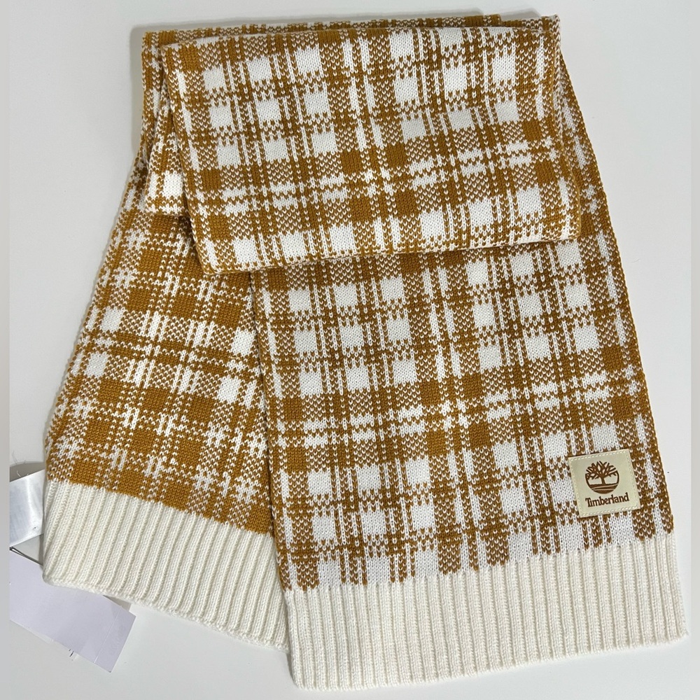 Timberland Buffalo Plaid Winter Scarf